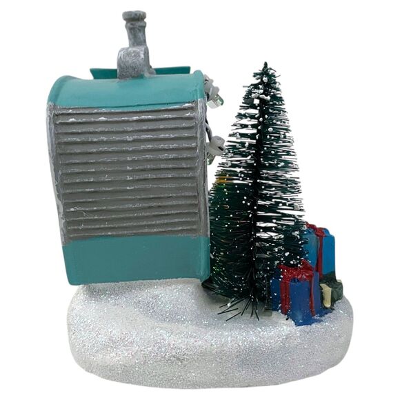 St. Nicholas Square Camper with Light-up Campfire Christmas Village Accessory - Picture 4 of 7